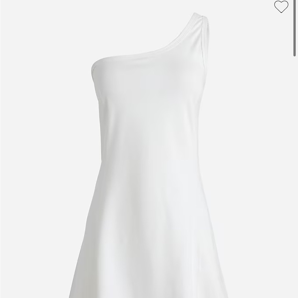 J Crew CloudStretch one-shoulder sports dress